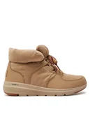 Botki damskie - Skechers Botki Glacial Ultra - Trend Up 144194 Beżowy - miniaturka - grafika 1