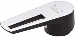 CERSANIT Uchwyt baterii MILLE black S951-060 - Akcesoria do armatury i ceramiki - miniaturka - grafika 1