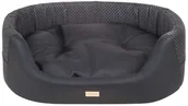 Legowiska dla psów - Ami Play Legowisko Psa Elipsa 2in1 Morgan M czarny - miniaturka - grafika 1