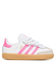 adidas Sneakersy Samba Og Cf El I JQ3188 Biały - Buty dla dziewczynek - miniaturka - grafika 1