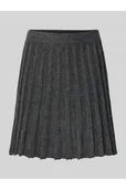 Spódnice - Spódnica mini o rozkloszowanym kroju z efektem prążkowania model MARINA - Vero Moda - miniaturka - grafika 1