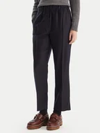 Spodnie damskie - Weekend Max Mara Spodnie materiałowe Hataley 2525136022 Granatowy Regular Fit - miniaturka - grafika 1
