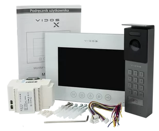 Wideodomofon Vidos X M11W + S12D FullHD 130 Podczerwień Szyfrator MicroSD - Wideodomofony - miniaturka - grafika 5