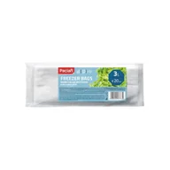 Folia, papier śniadaniowy, serwetki - Paclan, woreczki na mrożonki 3 L, 20 szt. - miniaturka - grafika 1