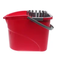 Inne artykuły do sprzątania - Wiadro + wyciskacz Lux 15 l koralowe - miniaturka - grafika 1