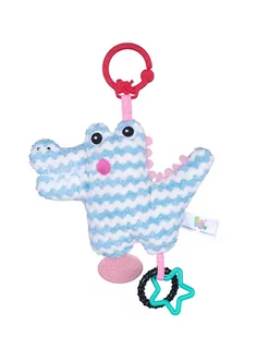 Dumel Discovery Balibazoo. Zawieszka krokodyl - Gryzaki dla dzieci - miniaturka - grafika 1