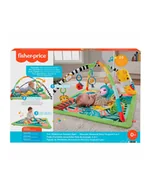 Maty edukacyjne - Fisher-Price Mata edukacyjna 3w1 Las tropikalny HJW08 MATTEL - miniaturka - grafika 1