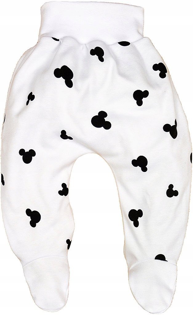 PÓŁŚPIOCHY BEZUCISKOWE ŚPIOCHY Myszka BIEL r 80 KLEKLE