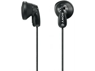 OUTLET Słuchawki douszne SONY MDR-E9LPB Czarny - Telefony OUTLET - miniaturka - grafika 1