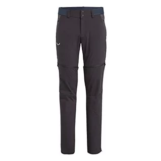 Spodnie męskie - Salewa Pedroc Dst M 2/1 Pnt długie spodnie męskie, Black Out/3860, S - grafika 1