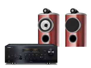 Yamaha R-N2000A (czarny) + 805 D4 (rosenut) - Zestawy stereo - miniaturka - grafika 1
