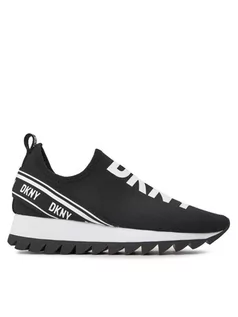 Slip on damskie - DKNY Sneakersy Abbi Slip On K1457946 Czarny - grafika 1