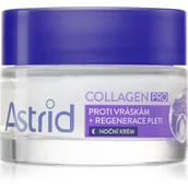 Kremy do twarzy - Astrid Nocny Collagen Pro przeciwzmarszczkowy Collagen Pro 50 ml - miniaturka - grafika 1