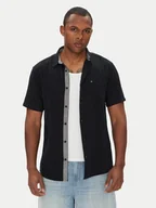 Koszule męskie - Quiksilver Koszula Time Box EQYWT04622 Czarny Regular Fit - miniaturka - grafika 1