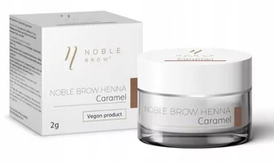 Project Lashes, Henna pudrowa do brwi Noble Lashes Caramel - Akcesoria i kosmetyki do stylizacji brwi - miniaturka - grafika 1
