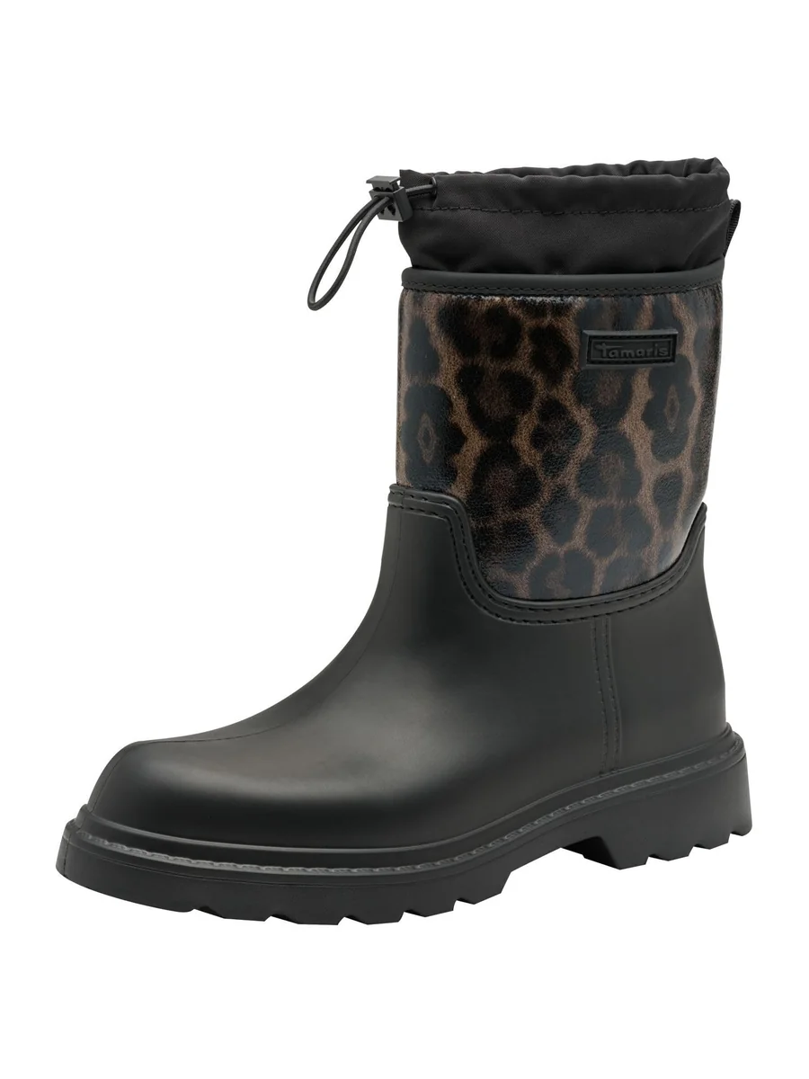 Tamaris Damskie kalosze gumowe 1-25415-45, leopard, 38 EU, Leopard, 38 EU