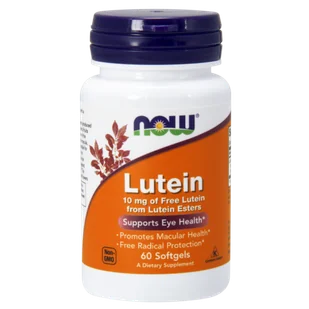 Now Foods Luteina 10 mg 60 kapsułek - Suplementy naturalne - miniaturka - grafika 1
