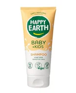 Kosmetyki kąpielowe dla dzieci - Happy Earth 100% naturalny szampon dla niemowląt i dzieci, 200 ml - miniaturka - grafika 1