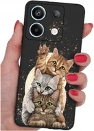 Etui i futerały do telefonów - ETUI do Xiaomi Redmi Note 13 Pro 5G WZORYSILIKONOWE MATT CASE +SZKŁO 9H - miniaturka - grafika 1