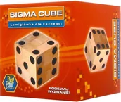 Łamigłówki - Bigjigs Toys Sigma Cube Łamigłówka dla każdego - miniaturka - grafika 1
