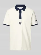 Koszulki męskie - Koszulka polo z wyhaftowanym logo - miniaturka - grafika 1