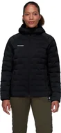 Kurtki i kamizelki sportowe damskie - Kurtka ocieplana damska Mammut Sender IN Hooded Jacket - black - miniaturka - grafika 1