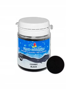 Barwnik W Proszku Food Colours Czarny 25 G - Dodatki do ciast w proszku - miniaturka - grafika 1