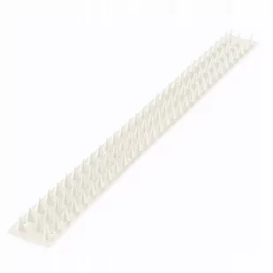 Plastikowe kolce Tosta przeciw ptakom 4,5 x 50 cm białe 1 szt. - Zwalczanie i odstraszanie szkodników - miniaturka - grafika 1
