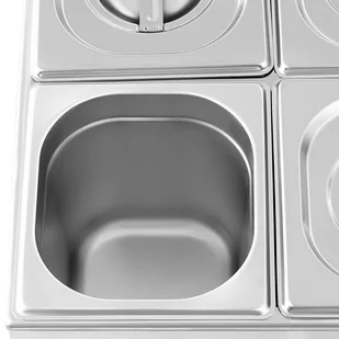 Bemar podgrzewacz elektryczny 6 x GN 1/6 640 W - Piece, kotły  i płyty grzejne gastronomiczne - miniaturka - grafika 4