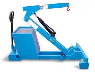 Żurawik warsztatowy z przeciwwagą i obrotową dźwignią (udźwig: 550 kg, wysokość podnoszenia: 2700 mm) 59279899 - Wyposażenie gospodarstwa rolnego - miniaturka - grafika 1