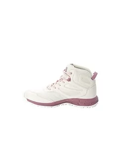 Jack Wolfskin Uniseks Woodland Texapore Mid K Buty Trekkingowe, Egret, 39 eu - Buty dla chłopców - miniaturka - grafika 1