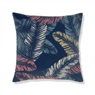 Poduszki dekoracyjne - Poduszka Fashion Print IV 40 x 40 cm niebieska - miniaturka - grafika 1