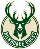 Podkładki pod mysz - PODKŁADKA POD MYSZ Nadruk 22x18 cm NBA Milwuakee Bucks LOGO Tekst Prezent - miniaturka - grafika 1