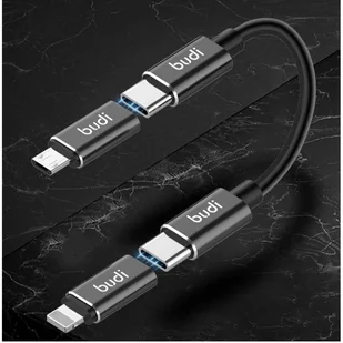 Budi - Zestaw wielofunkcyjny 9w1 z ładowarką bezprzewodową 10W (Czarny) - Ładowarki do telefonów - miniaturka - grafika 8