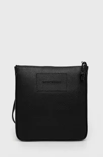 Emporio Armani saszetka skórzana Y4M252.Y068E.NOS kolor czarny - Torby męskie - miniaturka - grafika 1