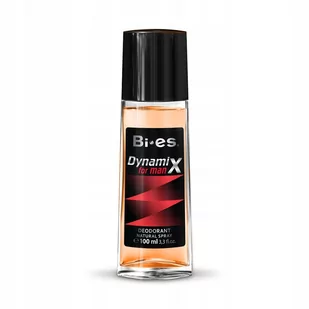 Bi-es DynamiX for Man Czarny Dezodorant w atomizerze 100 ml - Dezodoranty i antyperspiranty męskie - miniaturka - grafika 1