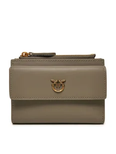 Pinko Duży Portfel Damski Compact Wallet . 103612 A0F1 Szary - Portfele - miniaturka - grafika 1