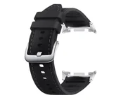 Akcesoria do smartwatchy - Samsung Pasek Hybrid do Watch8/Watch8 Classic S/M/L black - miniaturka - grafika 1