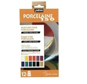Farby i media malarskie - Farby do porcelany Pebeo Porcelaine 150 12x20ml set 1 - miniaturka - grafika 1