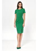 Sukienki - Nife Sukienka w kolorze zielonym - miniaturka - grafika 1