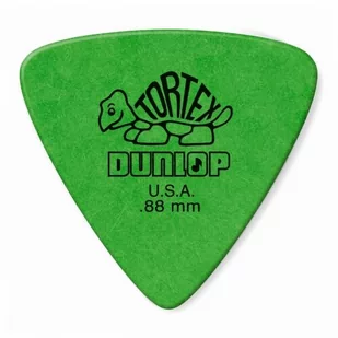 Jim Dunlop Dunlop Pick tortex Triangle 0.88  zielony opakowanie z 72 sztuki 431R88 - Inne akcesoria gitarowe - miniaturka - grafika 1