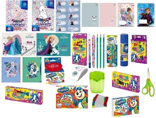 Wyprawka szkolna do klas 1-3 dla dziewczynki Frozen - Przybory szkolne - miniaturka - grafika 1