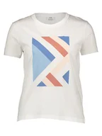 Koszulki i topy damskie - JDY Koszulka "Michigan Life" w kolorze białym - miniaturka - grafika 1