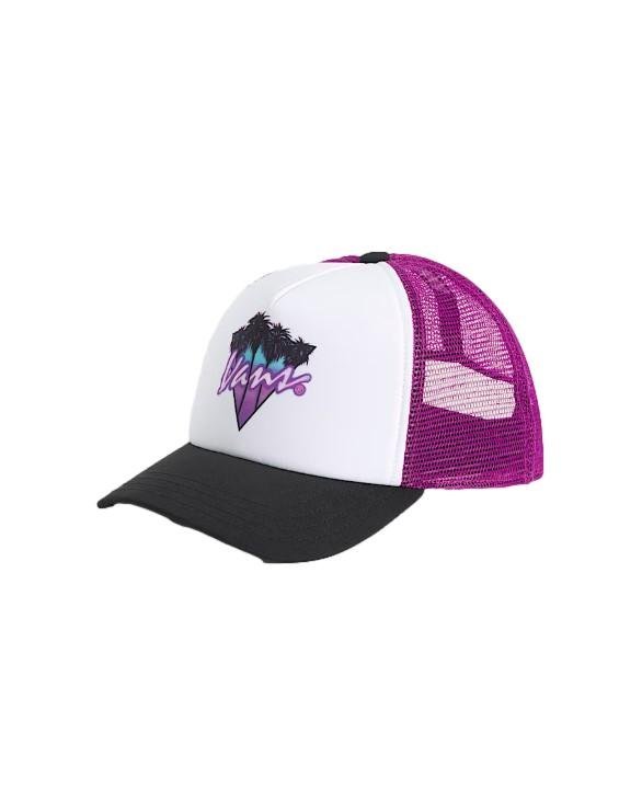 Czapka Z daszkiem VANS dziecięca Twisted Trucker CHBD WHITE VN000TDTWHT1