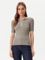 Swetry damskie - Guess Sweter W5GR37 Z3L10 Zielony Regular Fit - miniaturka - grafika 1