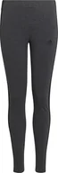 Legginsy - Adidas Legginsy adidas 3S Leg Jr HB7937 HB7937 szary 152 cm - miniaturka - grafika 1