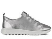 Półbuty damskie - Buty sportowe ECCO FLEXURE srebrne skórzane 37 - miniaturka - grafika 1