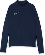 Koszulki i topy damskie - Nike chłopięcy B NK DRY ACDMY DRIL Top Long Sleeved T-Shirt, obsydian/White, L - miniaturka - grafika 1