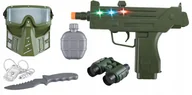 Zabawki militarne - *****Zestaw żołnierza z maską 2001159 11590 - miniaturka - grafika 1