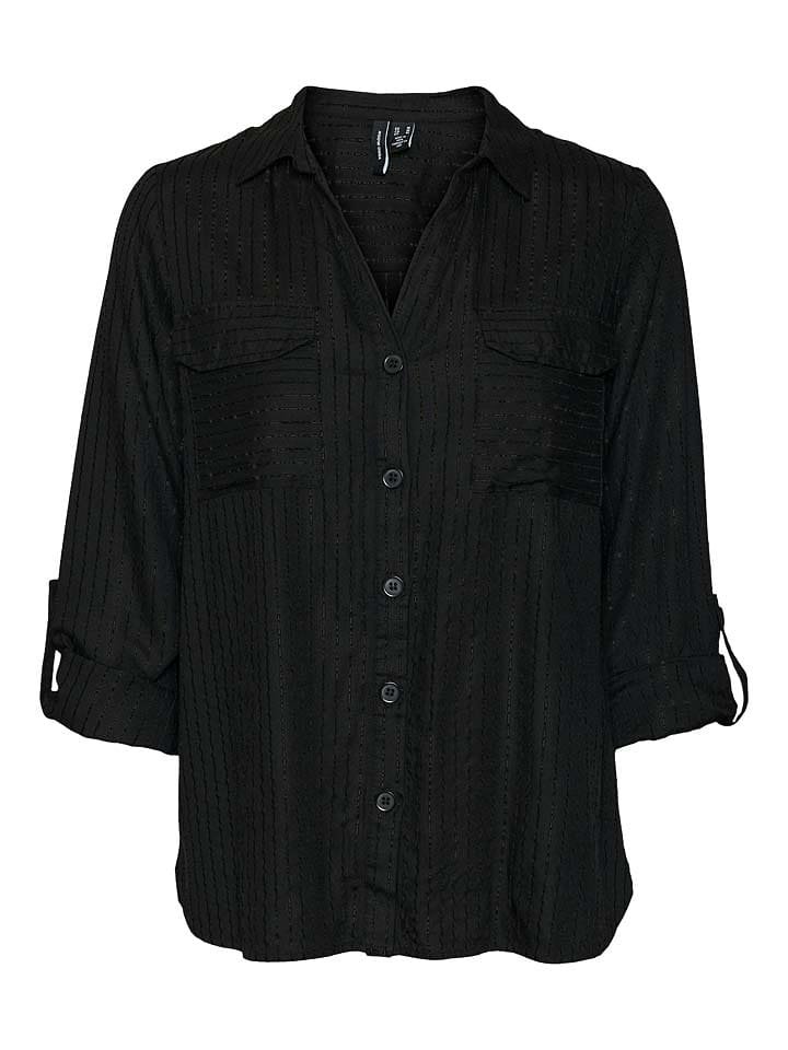 Vero Moda Bluzka w kolorze czarnym